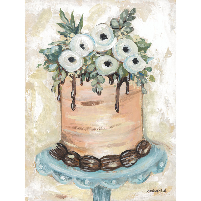 «Jannene Eat Cake On Canvas» par Mackenzie Kissell, reproduction, H 36 po x l 24 po