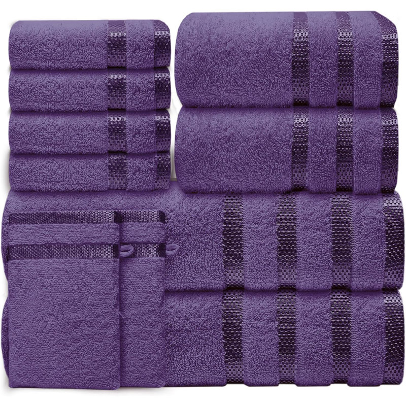 Mariusz Premium Towels, Purple