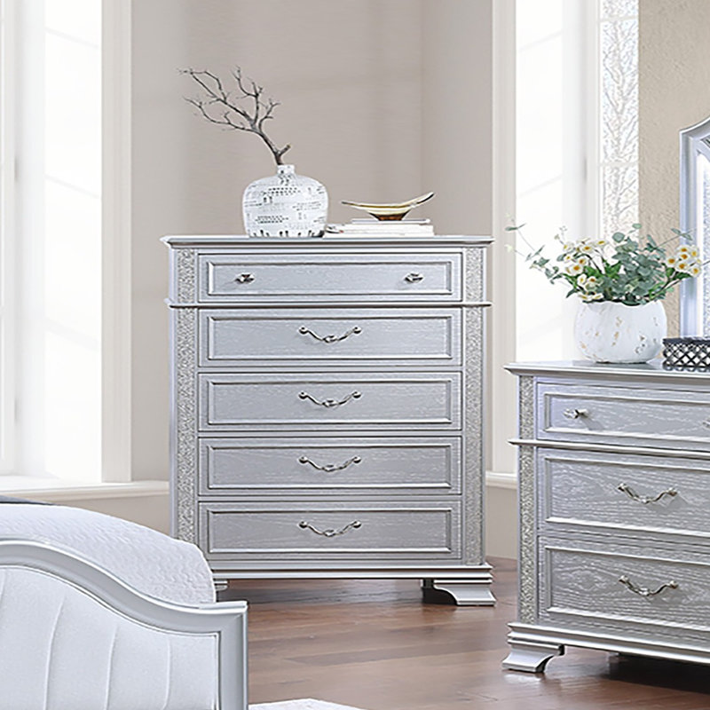 Commode 5 tiroirs Elegance