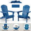 Ensemble de 2 chaises Adirondack d'extérieur Abril-1033402943