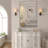 36X36" Oversized Modern Rectangle Bathroom Accent Mirror With Balck Frame Decorative Large Wall Mirrors