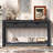 Console Table Console Table Entryway Table for Hallway Living Room with 2 Drawers and 1 Shelf-1812201302