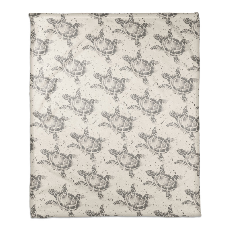 Hand Woven Throw Blanket, Gray