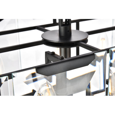Luminaire suspendu linéaire à 16 lumières pour îlot de cuisine Fouke