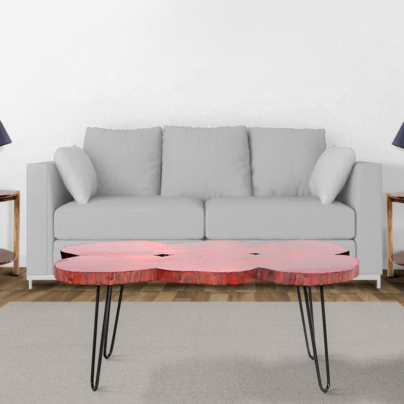 Arshpreet Table basse Table basse Table rectangulaire Table centrale Table basse rustique