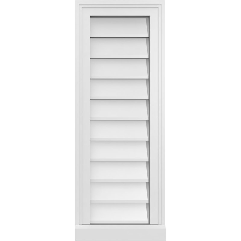 Cadre de seuil Brickmould, brun clair apprêté, H 32 po x l 12 po x P 2 po
