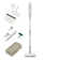 GEEPAS 1500W Multifunction Upright Steam Cleaner Mop Kills 99.9% Of Germs