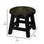 Repose-pieds rond de 11 po Trosclair