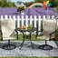 Ensemble de 2 chaises d'extérieur, chaises pivotantes-1254655012