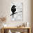 Brampt Night Bird Silhouette I-108514953
