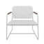 Fauteuil d'appoint blanc en pourquoi Whythe-597825397-597825396