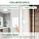 Tamper Resistant Dimmer Switch for Bathroom Fan and Led Light
