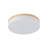 Scandinavian Dimmable Wooden Led Round Flush Mount-166583416-166583422
