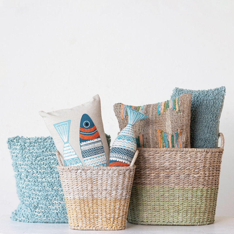  Cotton Throw Pillow