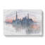 View of Shanghai in China in Abstract - Wrapped Canvas-55301977