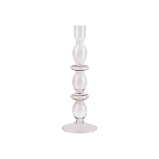 Glass Tabletop Candlestick