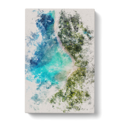 Beautiful Beach - Wrapped Canvas Print