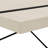 Rectangular Writing Desk, Computer Desk, Office Desk With Metal Base-1439692031