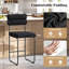 Ensemble de tabourets de bar à hauteur de comptoir 26 po avec structure en métal et repose-pieds-429313428-429313431