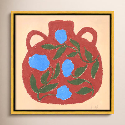 Vase No. 04 Print by Camilla Bergqvist