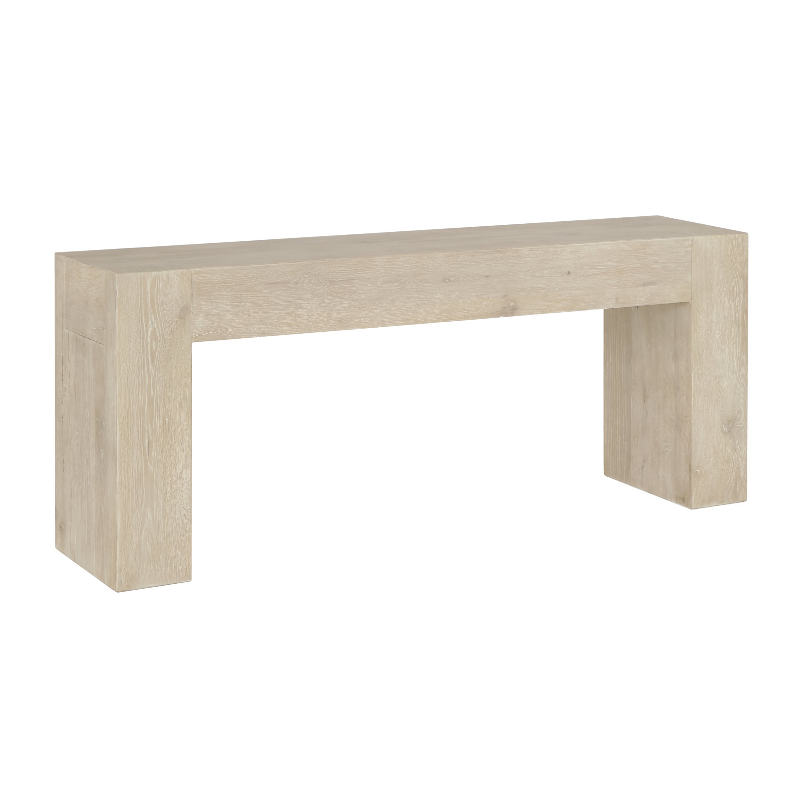 Elise 72" Console Table, Whitewash