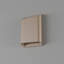 Applique murale moderne 7,8 po pour la chambre à coucher et le porche - intensité variable, imperméable à l'eau, blanc chaud 14 W 3000 K, couleur cappuccino intérieur / extérieur