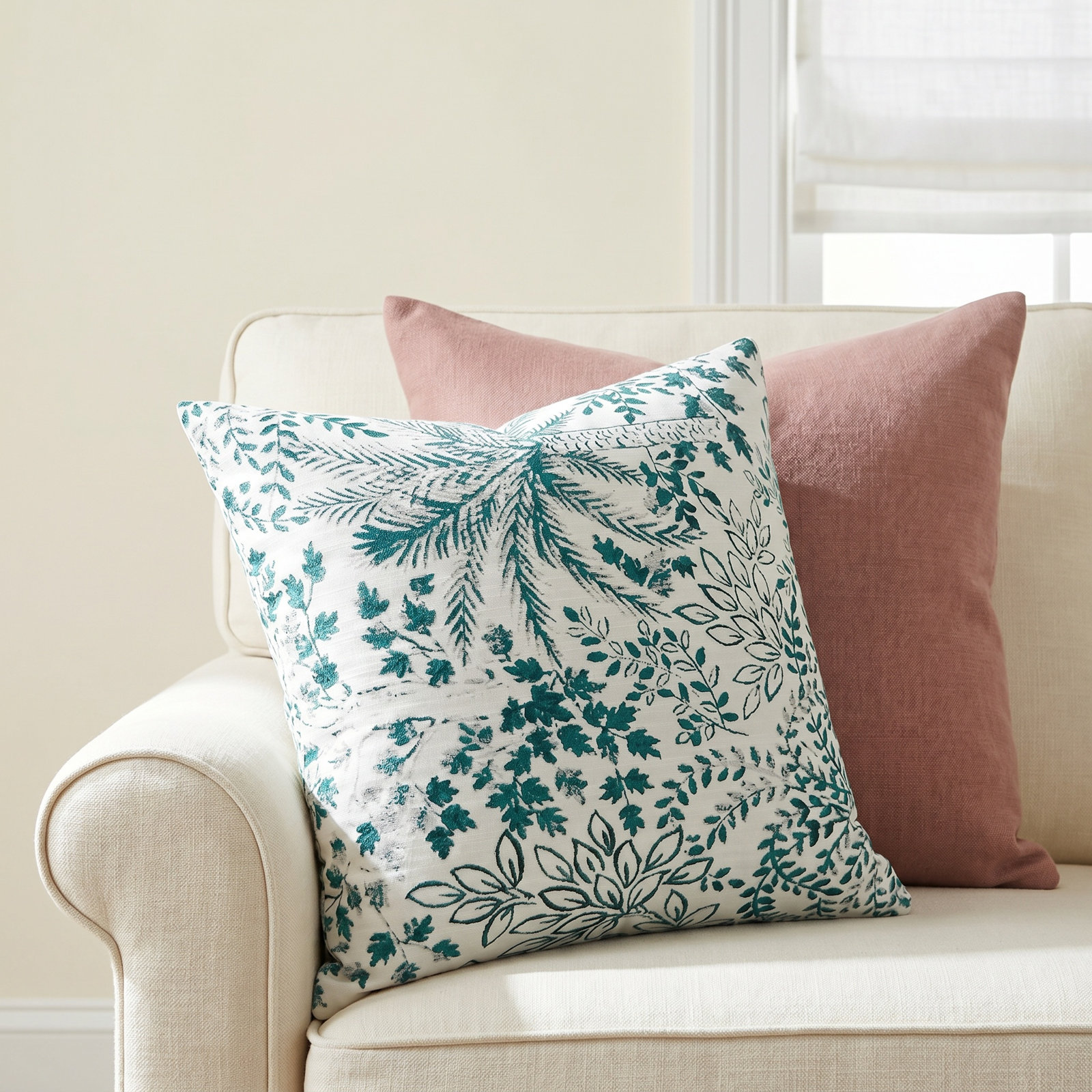 Ottava Textured Throw Pillow, 20" x 20"