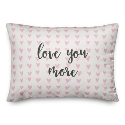  Coussin Love You More