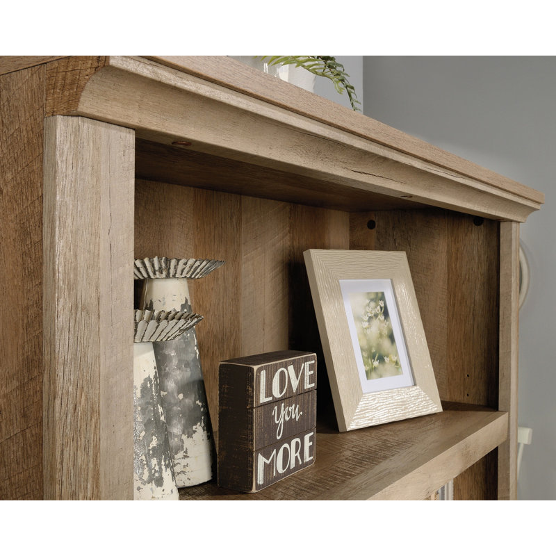 St. Nicholas Standard Bookcase, Natural, (3 Shelves) 69.76"H x 35.28"W x 10.51"D