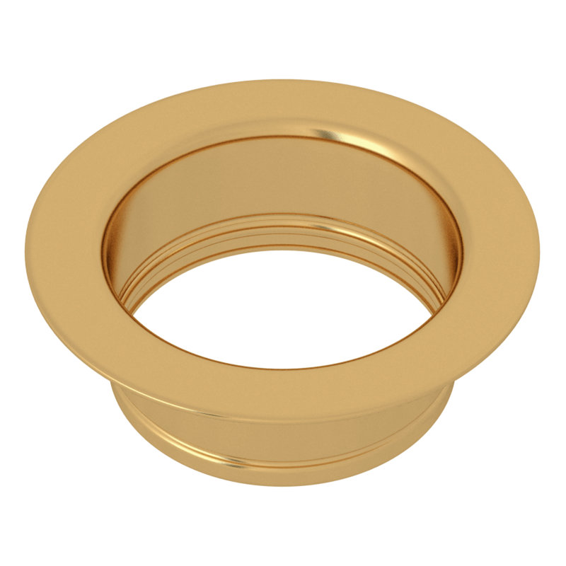 Rohl Disposal Flange, Italian Brass