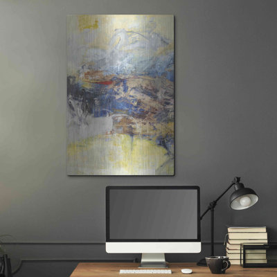 "Textured Triptych I" par Jodi Fuchs