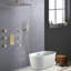 Système de douche complet avec valve brute