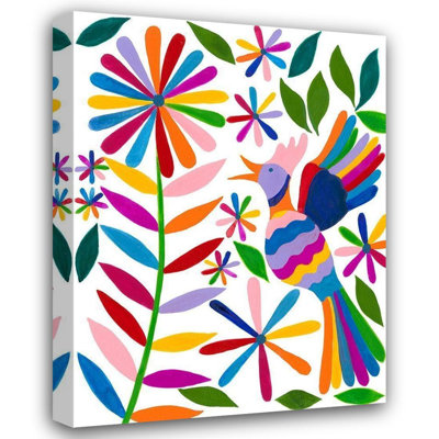 «Bungalow Rose Moore, Regina», art sur toile tendue sous le titre «Otomi Bird II»