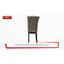 Chaise d'appoint capitonnée Crittenden-895985592