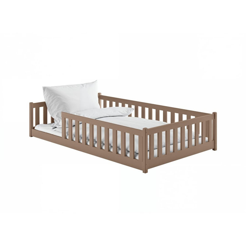 120 X 200cm Bed Frame, Milk Chocolate