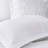 Elegant King/ King Microfiber Duvet With Button And Corner Tie Ruffled Pillowcase