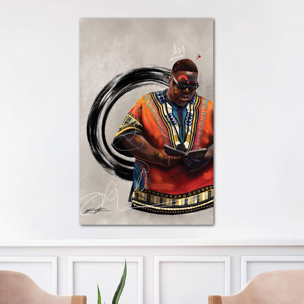 Leinwandbild - Gemälde „BHM Biggie” von Chuck Styles