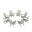 Chaise Adirondack pliante Vinnie-800353588