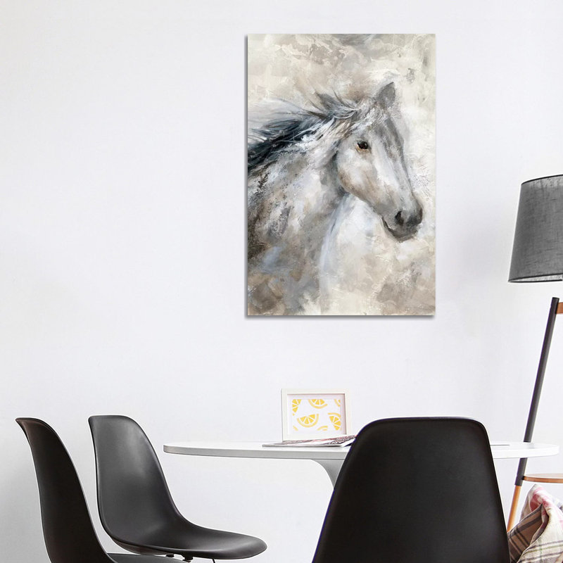 Neutral Horse by Nan - Wrapped Canvas Print, 101.6 cm H x 66.04 cm W x 1.91 cm D