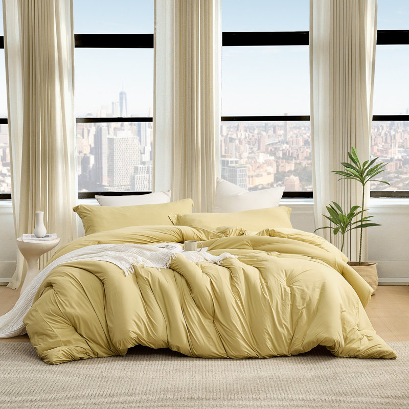 Look To This Thicky - Ensemble d'édredon surdimensionné Coma Inducteur® - Standard épais, Doré