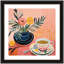 Cozy Coffee par The Creative Bunch Studio, reproduction d'art encadrée