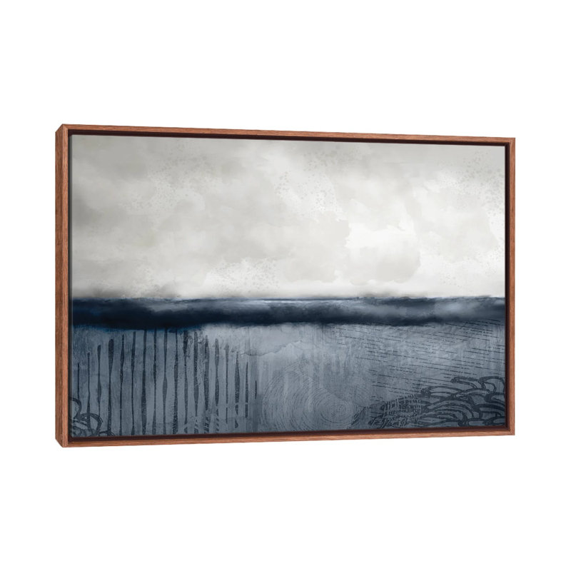 Beneath The Surface by Kimberly Allen - Print on Canvas, 101.6 cm H x 66.04 cm W, Brown Floater Frame
