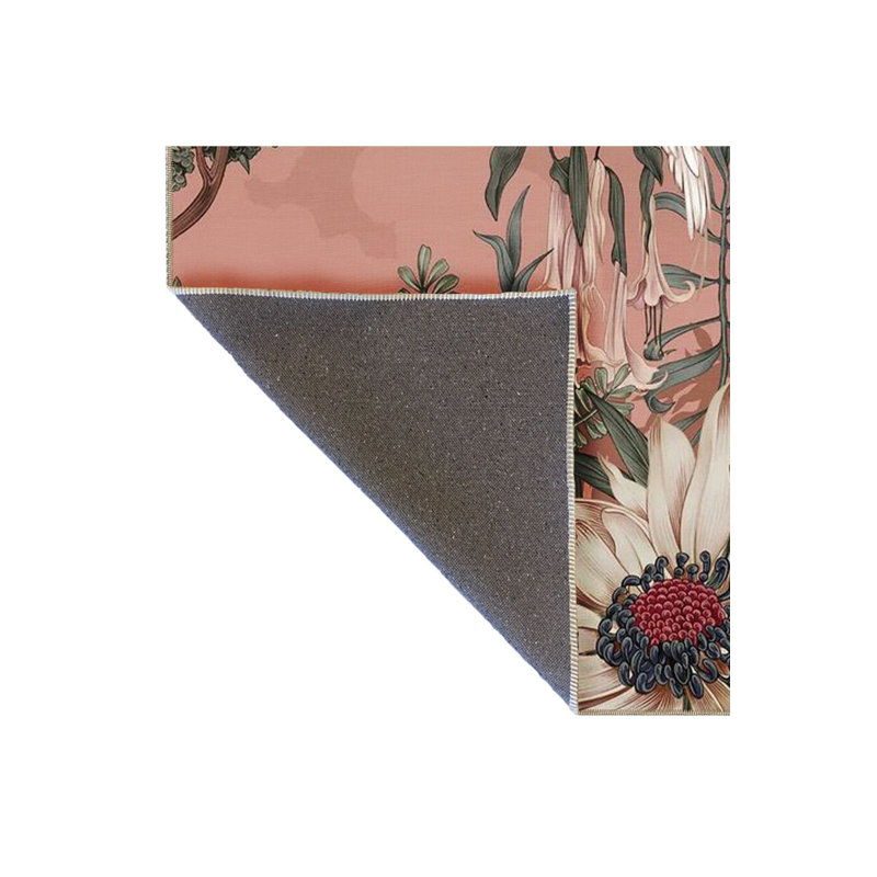 Tapis décoratif lavable à la machine Modern, Carré 3 pi 3 po
