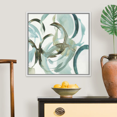 Reproduction d’art sur toile, "Hypnotic Curves I" par PI studio
