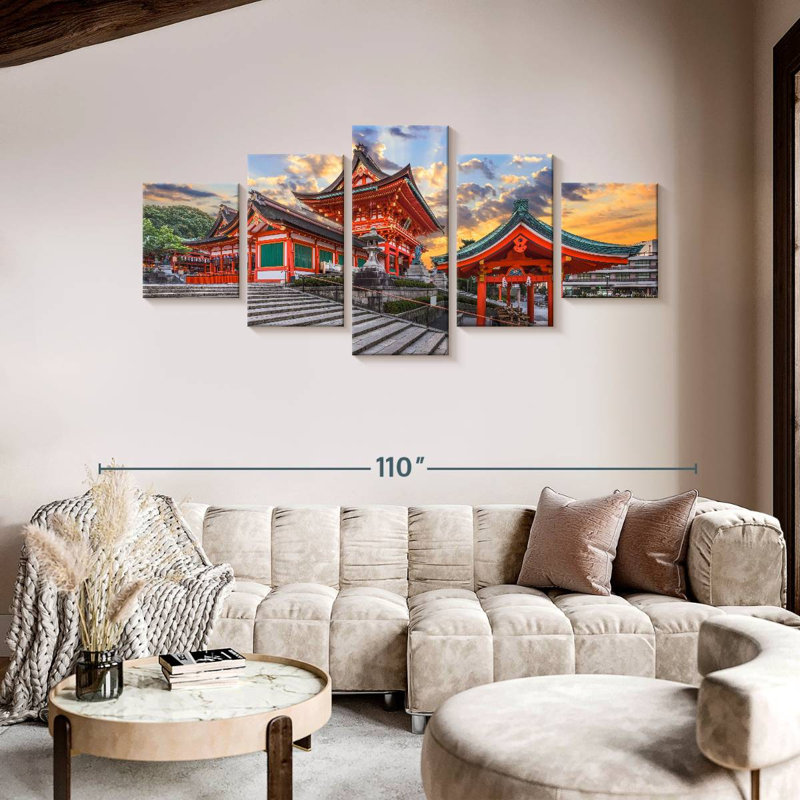 Fushimi Inari Shrine, 42" H x 92" W