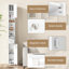 Nashyia Freestanding Linen Cabinet-1961786905
