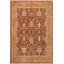 Tapis brun clair / brun clair en laine noué à la main 8 pi 2 po x 10 pi 1 po Morgane