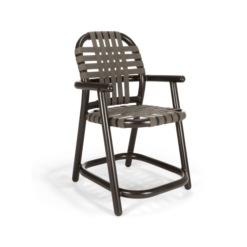 Holsen Balcony Height Stool, Brown, Brown