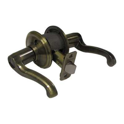 Schlage Flair Steel Passage Lockset ANSI Grade 2 1-34 in.