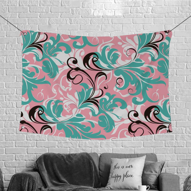 Microfiber Fabric Tapestry, 88" H x 104" W